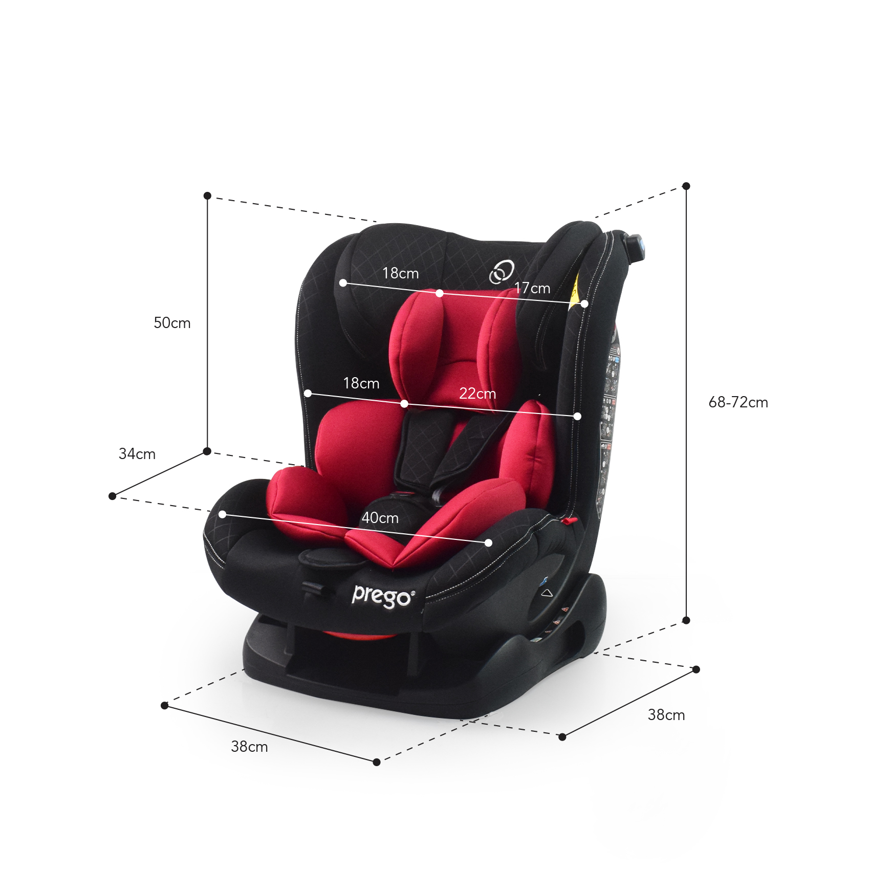 Isofix car outlet seat myvi