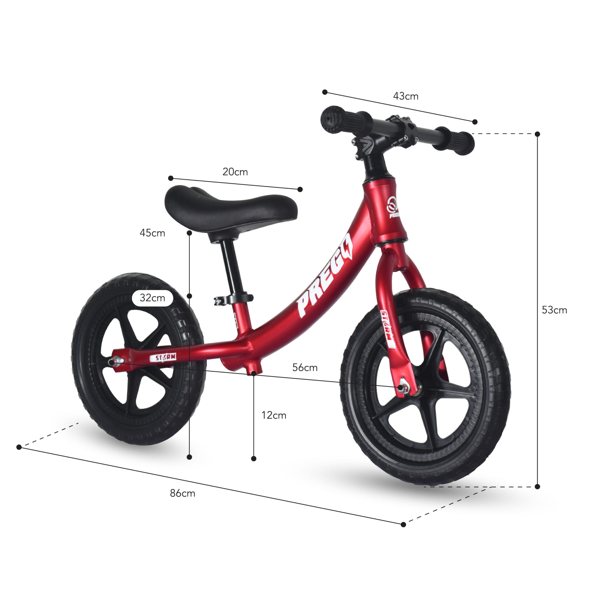 Balance store bike measurements